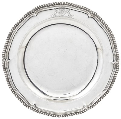 Lot 196 - George III Sterling Silver Second Course Dish...