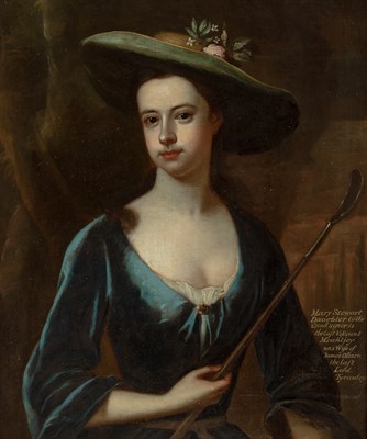 Lot 18 - English School 18th Century Portrait of Mary...