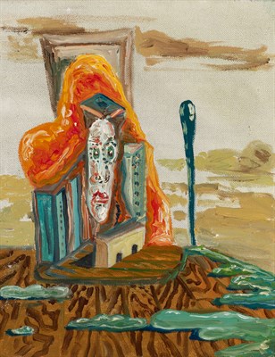 Lot 1044 - George Condo American, b. 1957 Untitled, 1984...