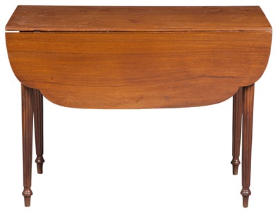 Lot 99 - Classical Mahogany Drop-Leaf Table The...