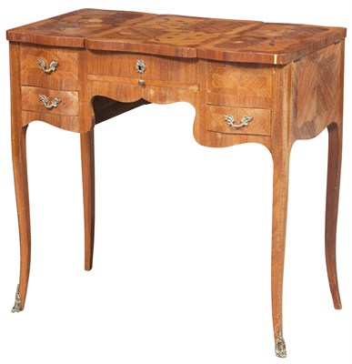 Lot 212 - Louis XV Style Kingwood and Parquetry Dressing...