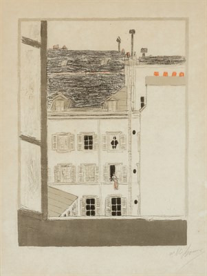 Lot 2 - Pierre Bonnard (1867-1947) MAISON DANS LA COUR...