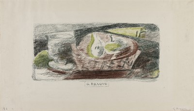 Lot 20 - Georges Braque (1882-1963) NATURE MORTE III...