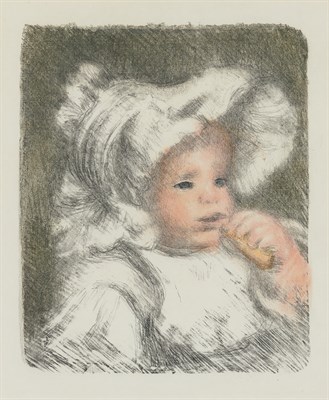 Lot 10 - Pierre-Auguste Renoir (1841-1919) L'ENFANT AU...