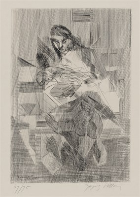 Lot 19 - Jacques Villon (1875-1963) MATERNITÉ...