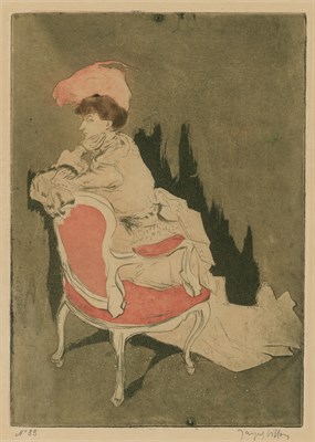 Lot 17 - Jacques Villon (1875-1963) LA PARISIENNE...