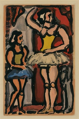 Lot 36 - Georges Rouault (1871-1958) LES BALLERINES...