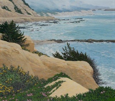 Lot 1111 - Peter Loftus American, b. 1948 Coastal...