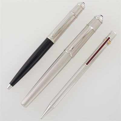 Lot 36 - Cartier: Three Fine Writing Instruments Three...