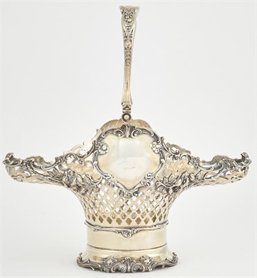 Lot 128 - Gorham Sterling Silver Gilt Basket 1903 The...