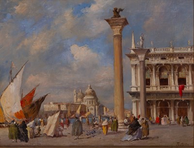 Lot 56 - 20th Century School Mark's Square, Venice...