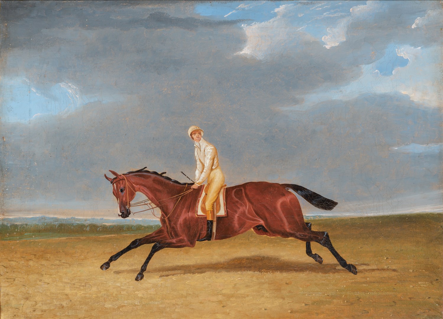 Lot 30 - British School 19th Century Jockey on...