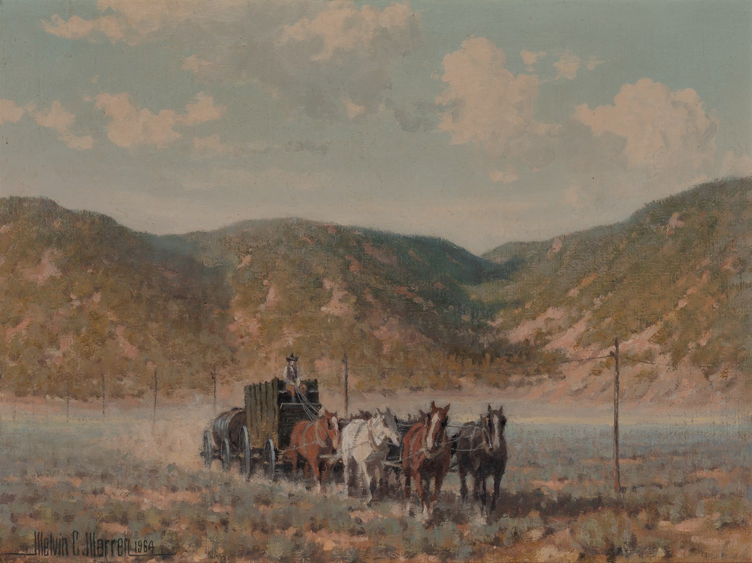 Lot 47 - Melvin Charles Warren American, 1920-1995...