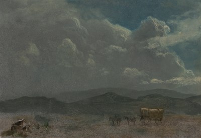 Lot 39 - Albert Bierstadt American, 1830-1902 Covered...