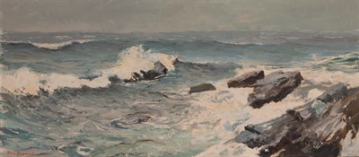 Lot 27 - Peter Hayward American, 1905-1993 Seascape,...