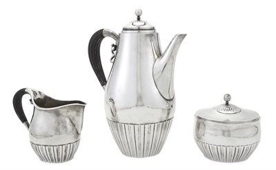 Lot 215 - Georg Jensen Sterling Silver Cosmos Pattern...