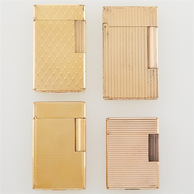 Lot 56 - S.T.Dupont Luxury Lighters Lot of four Dupont...