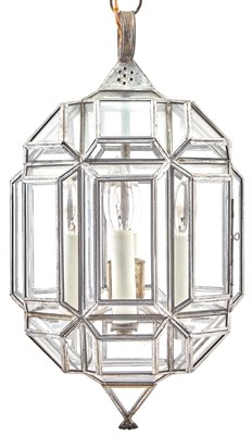 Lot 136 - Baroque Style Soldered Metal and Glass Four...