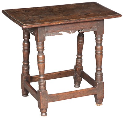 Lot 178 - English Oak Joined Table 17th Century The...