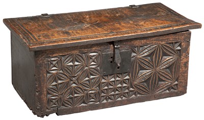 Lot 165 - English Oak Boarded Box 16th/17th Century The...