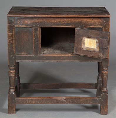 Lot 161 - English Oak Joined Food Hutch 17th Century and...