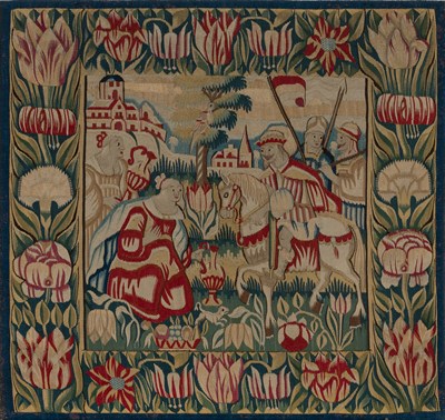 Lot 113 - German Tapestry Panel Mid-17th century...