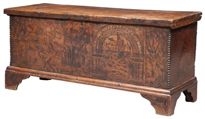 Lot 120 - Continental Cedar Chest Possibly Italian The...