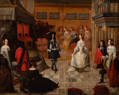 Lot 160 - Attributed to Hieronymus Janssens Charles II...
