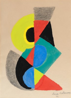 Lot 12 - Sonia Terk Delaunay French, 1885-1979 Rythme...