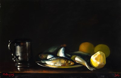 Lot 207 - Michael W. Huggins American, b. 1927 Still...