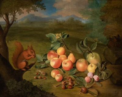 Lot 33 - Louis Leonard Hubner German, fl. 1694-1769 A...
