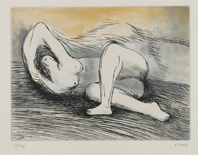 Lot 118 - Henry Moore (1898-1986) RECLINING NUDE (CRAMER...