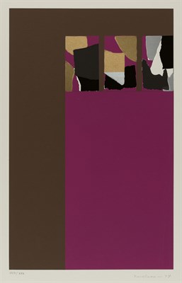 Lot 129 - Louise Nevelson (1899-1988) UNTITLED Color...