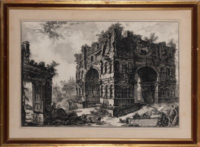 Lot 254 - Giovanni Battista Piranesi (1720-1778) TEMPIO...