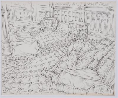 Lot 109 - Martin Wong American, 1946-1999 Vance Hotel...