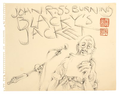 Lot 120 - Martin Wong American, 1946-1999 John Ross...