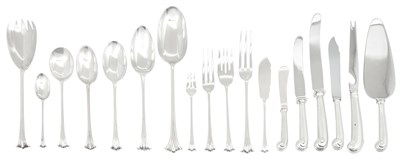 Lot 220 - Assembled English Sterling Silver Onslow...