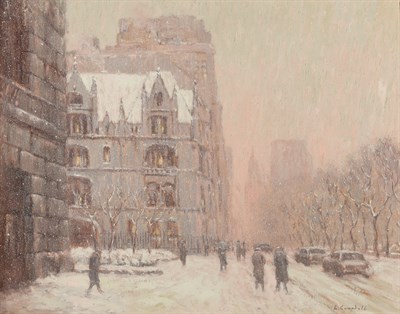 Lot 72 - Laurence A. Campbell American, b. 1939 Winter...