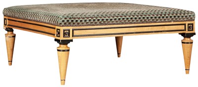 Lot 161 - Biedermeier Style Beechwood and Part-Ebonized...