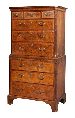 Lot 228 - George II Burr and Figured Walnut...