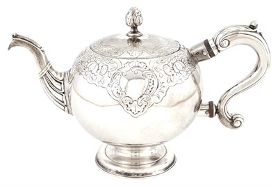 Lot 183 - George II Scottish Sterling Silver Bullet...