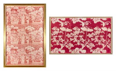 Lot 257 - English Textile Depicting the Battle of...