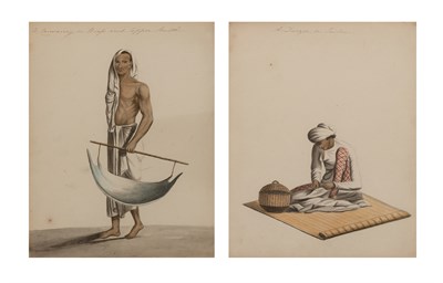 Lot 85 - Circle of William Orme circa 1812 A Durzee, or...