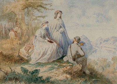 Lot 88 - English School Mid-19th Century English...