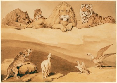 Lot 74 - Samuel Howitt English, 1756-1822 A Design...