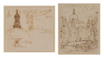 Lot 13 - William Marlow British, 1740-1813 (i) The...