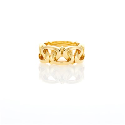Lot 3 - Marina B Gold Band Ring