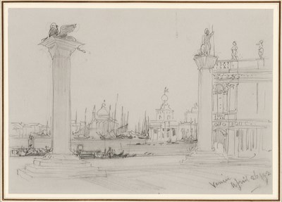 Lot 22 - William Callow English, 1812-1908 View of the...