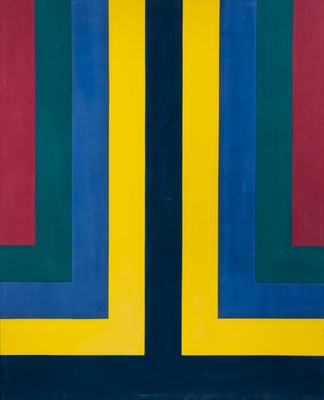 Lot 33 - Howard Mehring American, 1931-1978 Blue Key,...