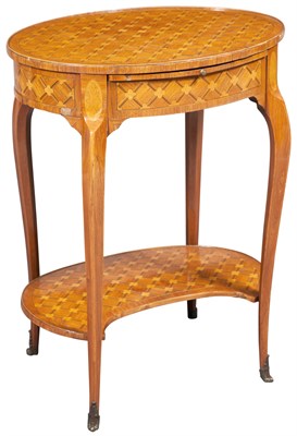 Lot 54 - Louis XV/XVI Style Parquetry Inlaid Occasional...